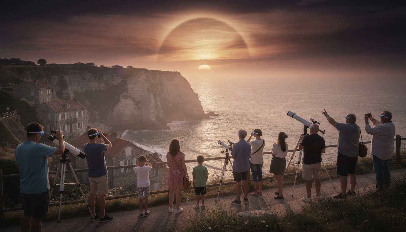 découvrez tout ce qu’il faut savoir sur l’éclipse solaire totale en france en 2026 : dates, lieux d’observation, conseils et curiosités pour vivre cet événement unique.