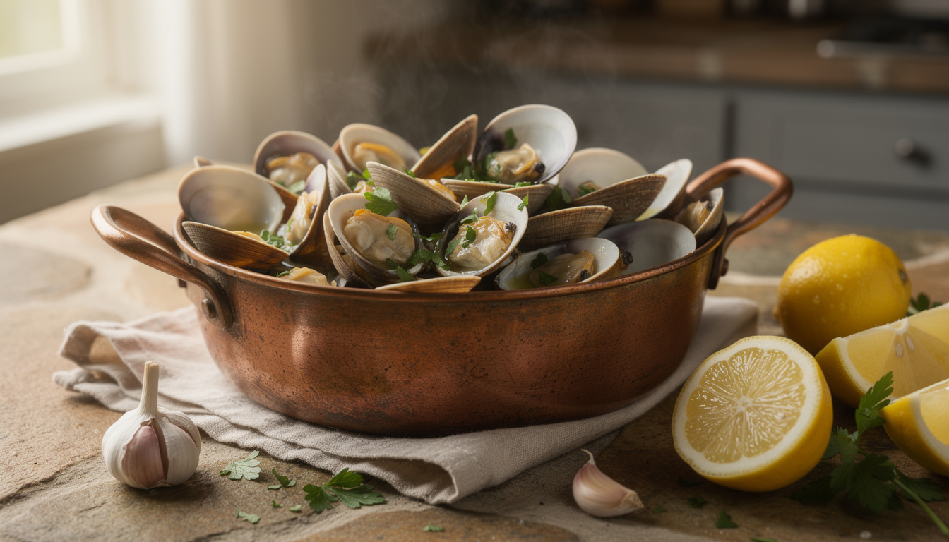 découvrez une recette simple et rapide pour cuisiner des palourdes fraîches et savoureuses, idéale pour profiter pleinement de leur goût naturel.