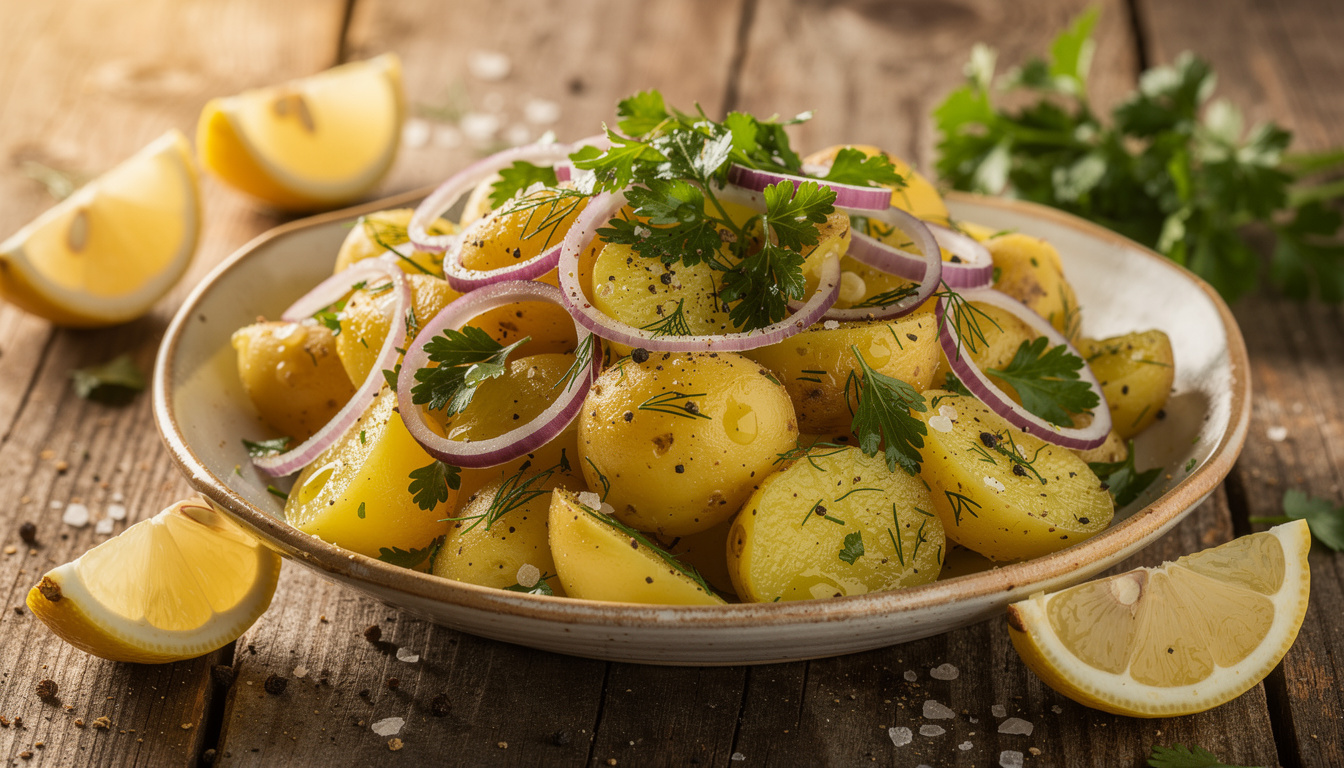 Comment bien cuire les patates pour une salade parfaite découvrez nos astuces pour cuire parfaitement les patates et réussir une salade savoureuse et équilibrée à chaque fois.