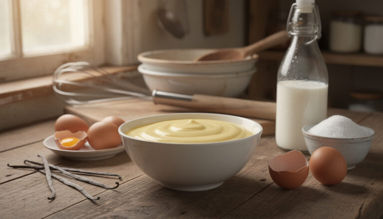 La recette authentique de la crème à la vanille de ma grand-mère découvrez la recette authentique et traditionnelle de la crème à la vanille de ma grand-mère, un dessert onctueux et délicieux à réaliser facilement chez vous.