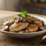 découvrez une recette facile et savoureuse de poulet aux champignons sans crème, parfaite pour un repas léger et gourmand en toute simplicité.